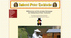 Desktop Screenshot of imkerei-tschische.at